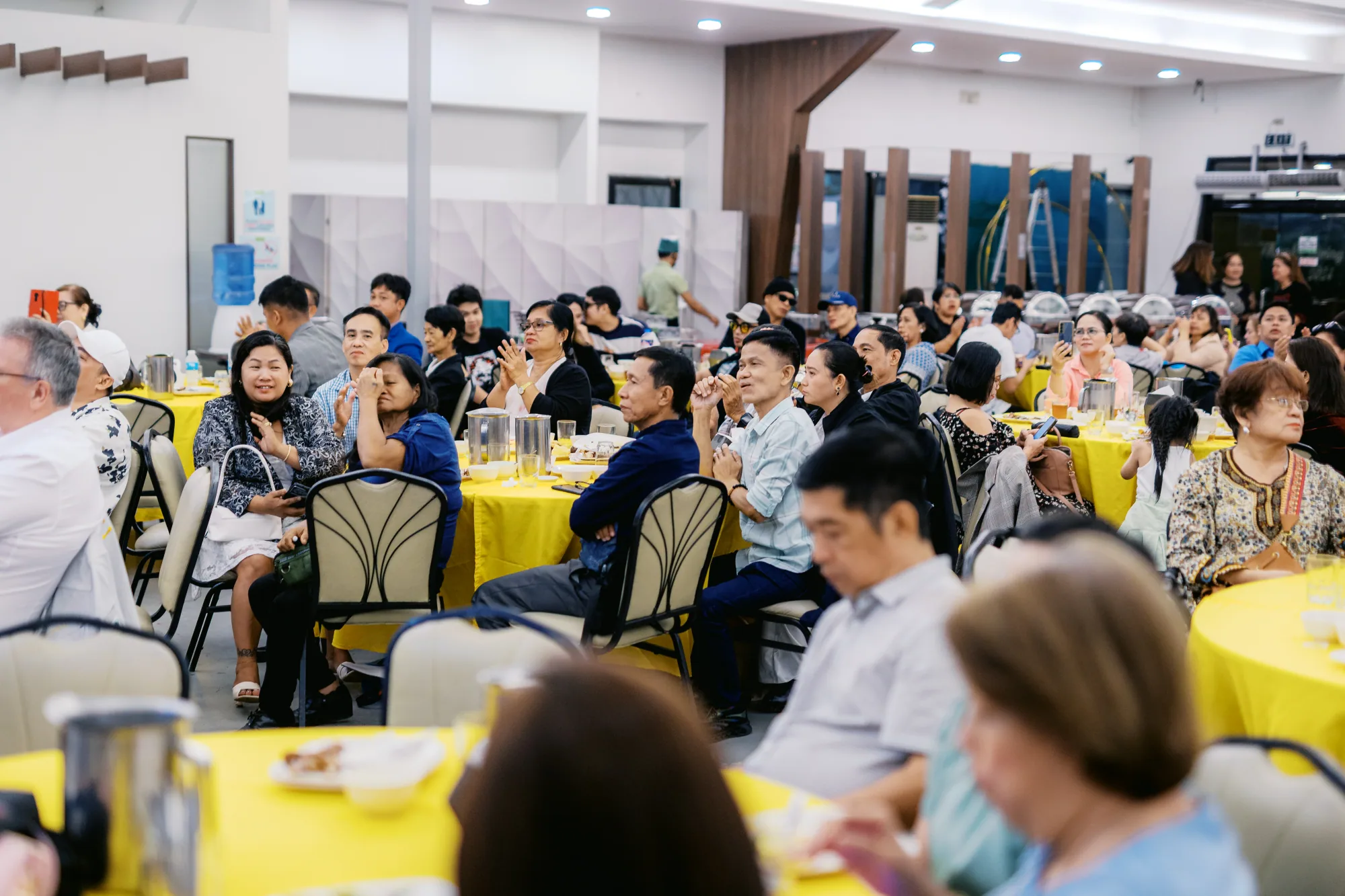 Community members gathered at the Celebration of Growth and Innovation